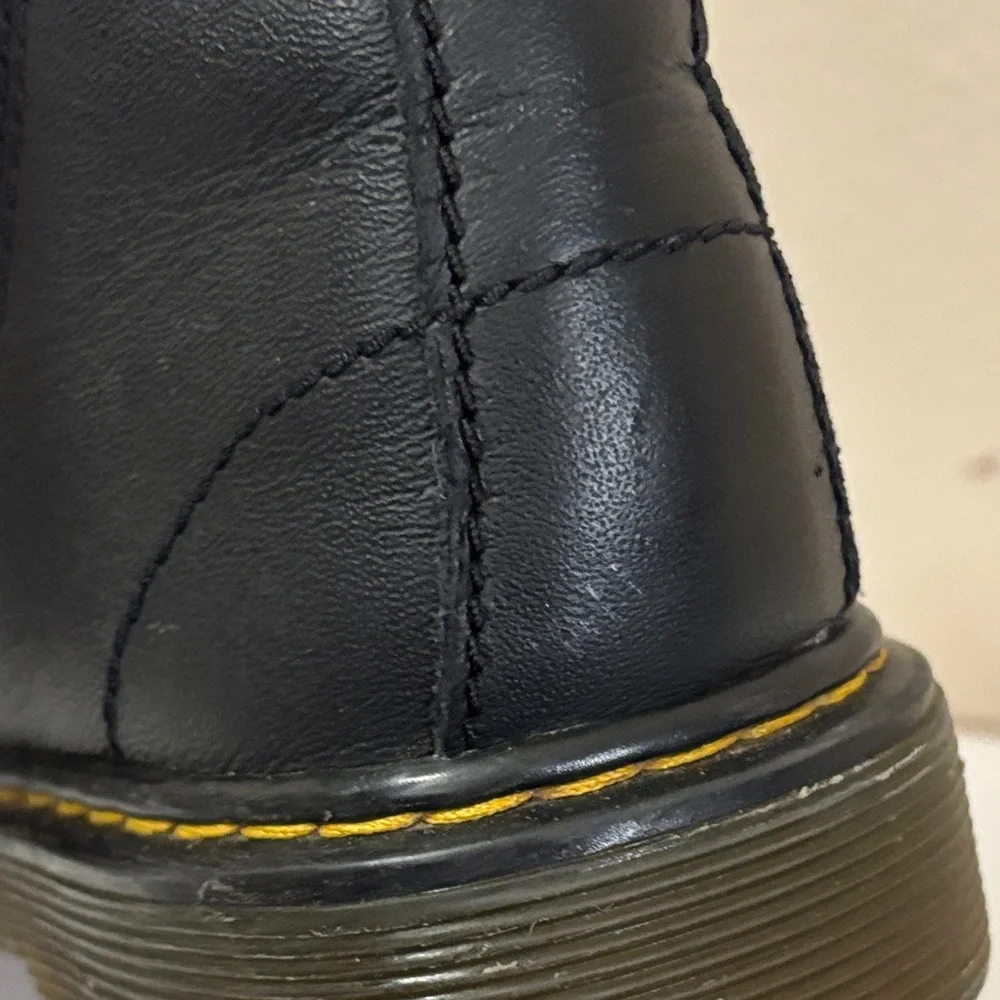 Dr. Martens Black Kids Boots